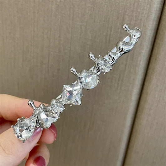 Silver Hair Clip