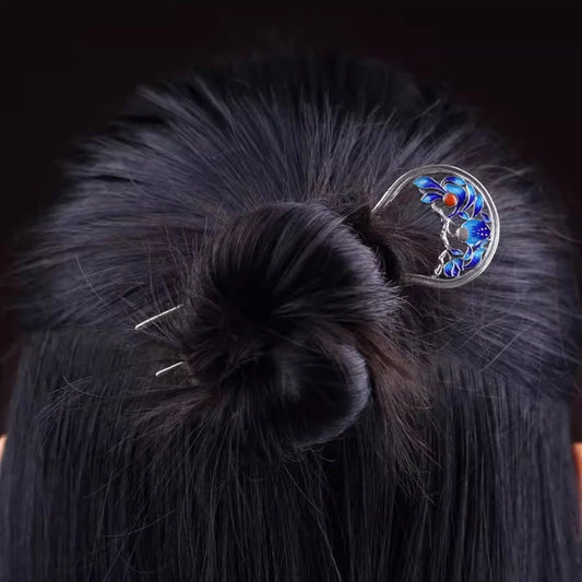 flower hair pins​